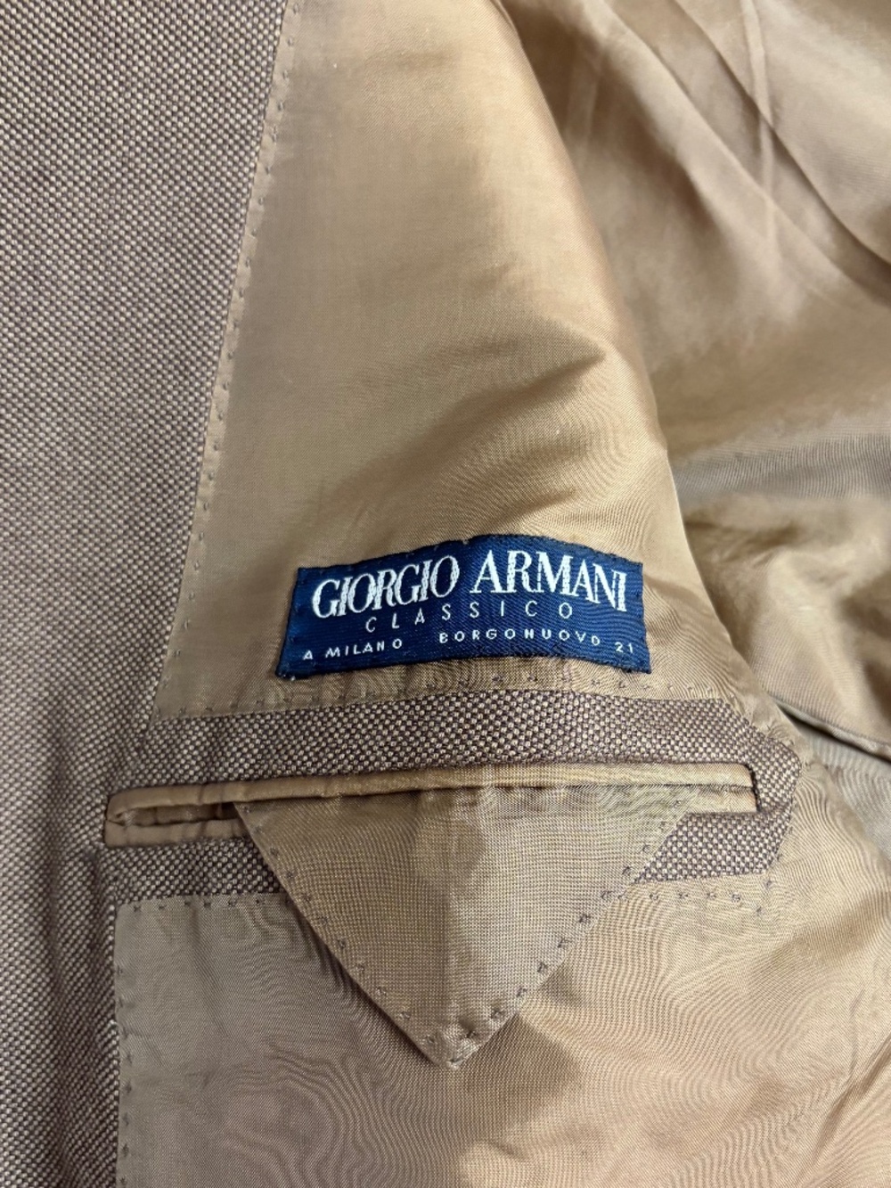Giorgio Armani Blazer - Cashmere & Silk - Handmade In Italy - Picture 4 of 8